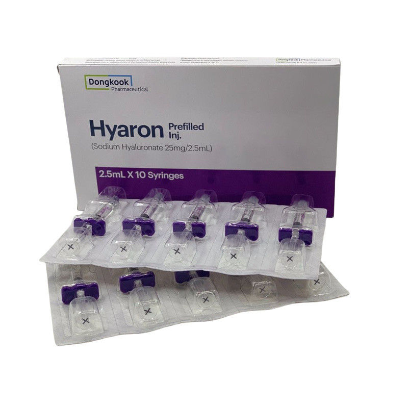 HYARON Skin Booster Glow KIT - 10 spuitjes X 2,5 ml Cross Linked Hyaluronic Acid Filler