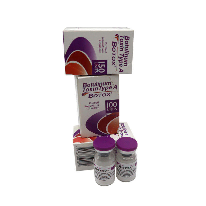 50IU 100U 150UI 200U Allergan Botox Botulinum Toxin Type A Innotox Botulax Nabota Rentox Meditox Botox