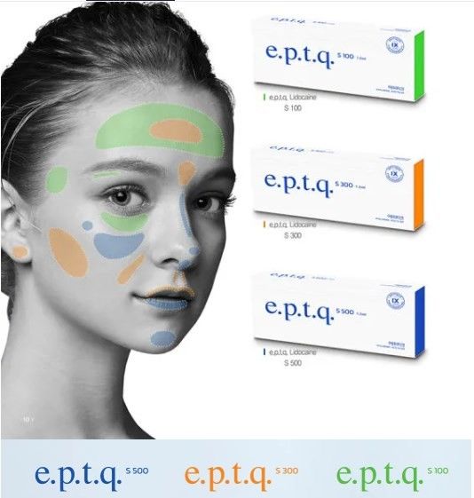 Filler Lip Injection Eptq Filler Collagen Injection Korea Celebrity Endorsement E.P.T.Q. Epitique S100 S300 Filler Bekend merk CE-goedgekeurd Eptq Ha Filler