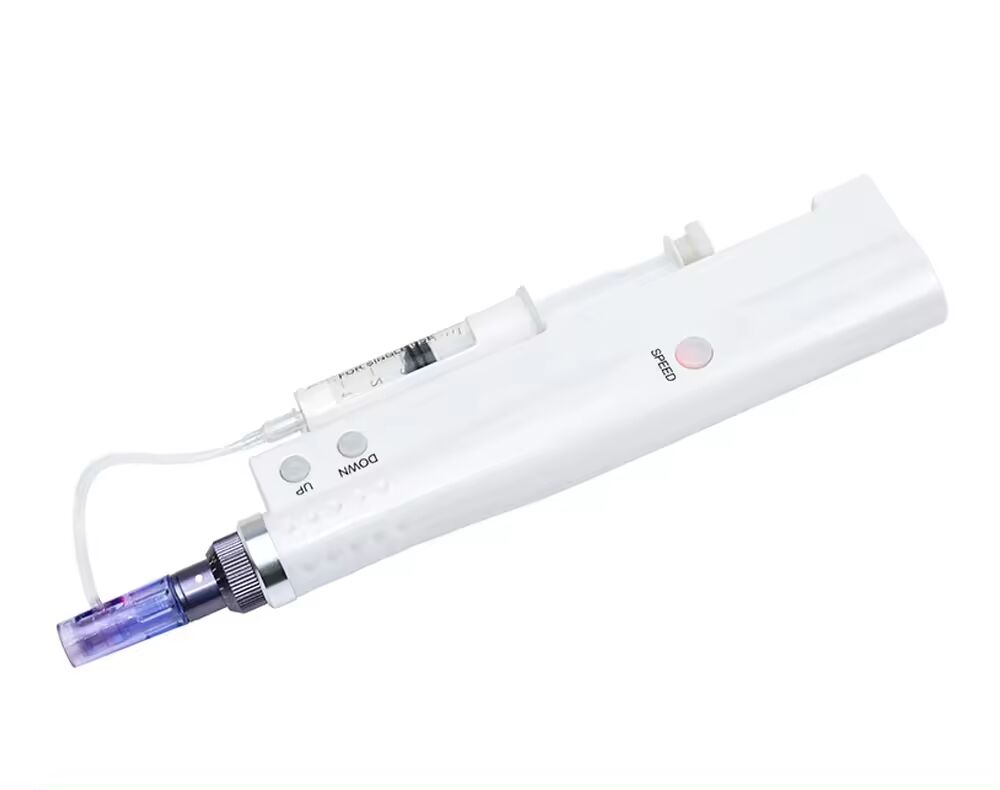 Derma pen naaldvrije injectie haargroei functie lichaam huid meso injector mesotherapie pistool