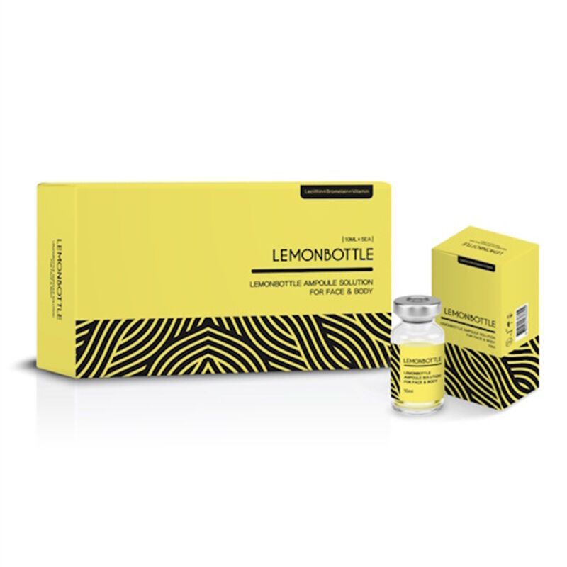 Korea Fat Solution Lemon Flasje 10 ml*5 Vetoplosmiddel