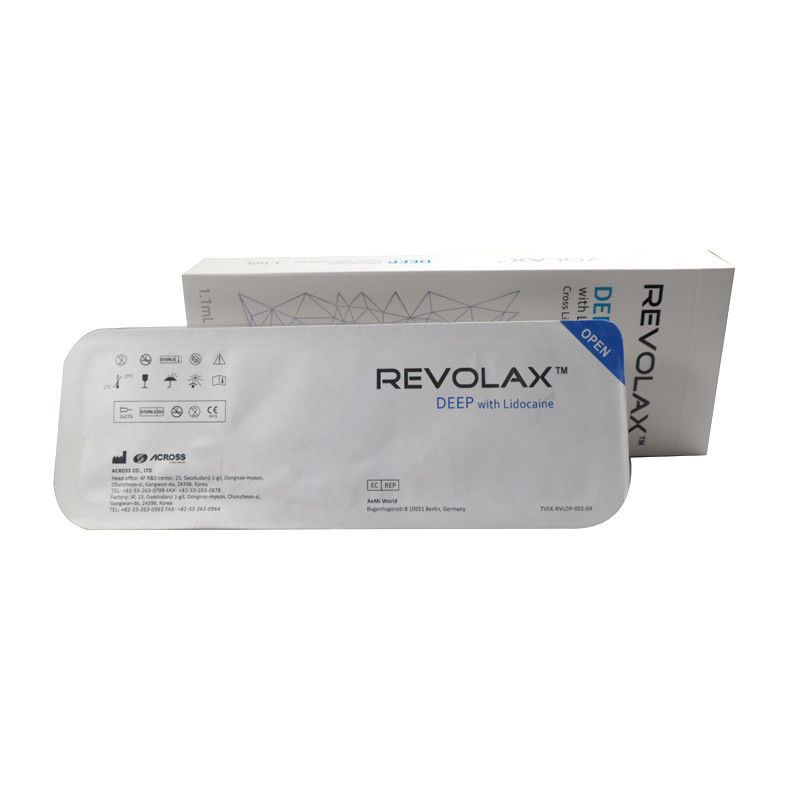 24 mg/ml Hyaluronzuur Dermaal Filler Revolax Deep Fine Sub-Q 1 X 1,1 ml