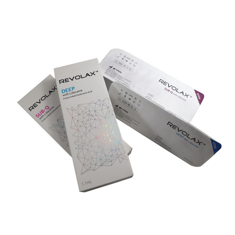 Hoge zuiverheid hyaluronzuur huid vulmiddel Revolax 1.1 ml diep sub-Q voor lippen